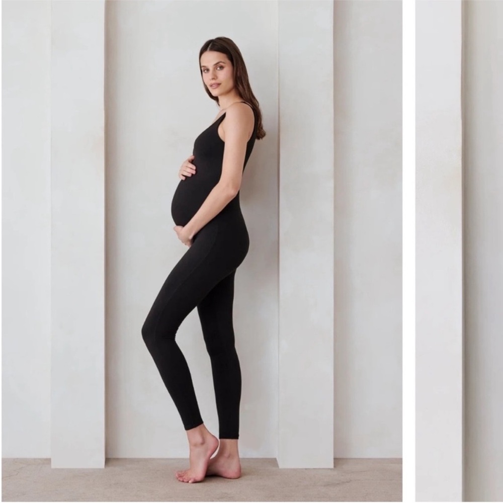 NWT Black Bumpsuit Maternity Jumpsuit